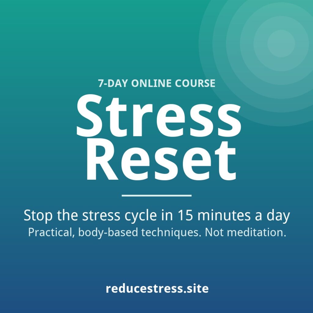 7-Day Stress Reset Course